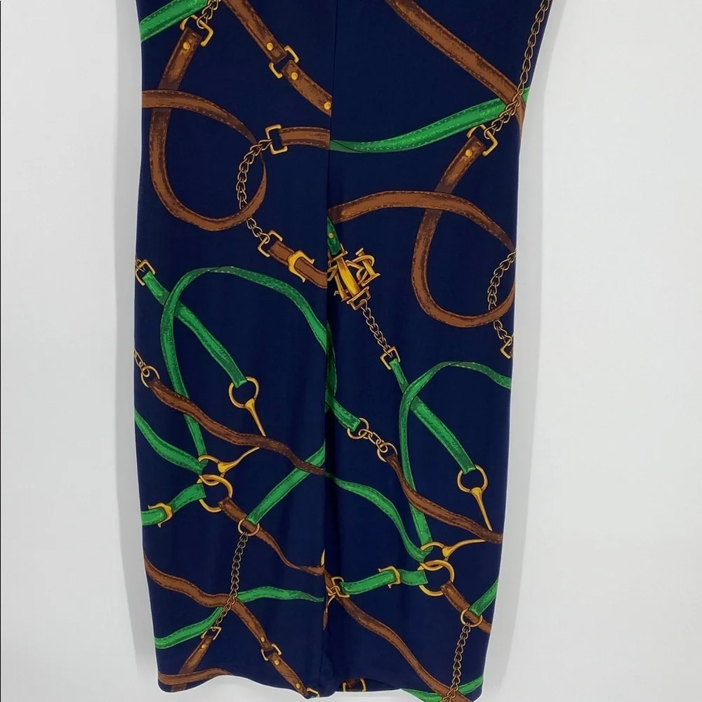 Ralph Lauren Status Print Pullover Dress Medium?